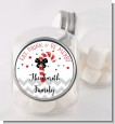 Eat, Drink & Be Merry - Personalized Christmas Candy Jar thumbnail