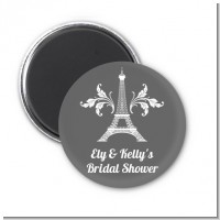 Eiffel Tower - Personalized Bridal Shower Magnet Favors