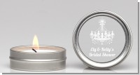 Elegant Chandelier - Bridal Shower Candle Favors