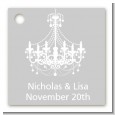 Elegant Chandelier - Personalized Bridal Shower Card Stock Favor Tags thumbnail