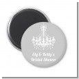 Elegant Chandelier - Personalized Bridal Shower Magnet Favors thumbnail