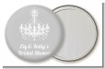 Elegant Chandelier - Personalized Bridal Shower Pocket Mirror Favors thumbnail