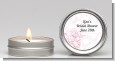 Elegant Flowers - Bridal Shower Candle Favors thumbnail
