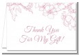 Elegant Flowers - Bridal Shower Thank You Cards thumbnail