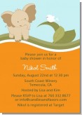 Elephant Baby Neutral - Baby Shower Invitations