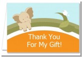 Elephant Baby Neutral - Baby Shower Thank You Cards