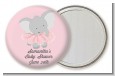 Elephant Pink Tutu - Personalized Baby Shower Pocket Mirror Favors thumbnail