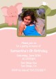 Elephant Pink - Photo Birthday Party Invitations thumbnail