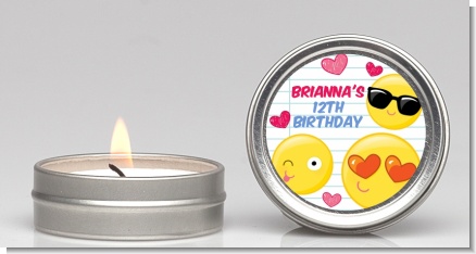 Emoji Fun - Birthday Party Candle Favors