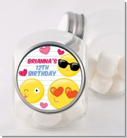 Emoji Fun - Personalized Birthday Party Candy Jar