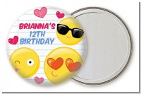 Emoji Fun - Personalized Birthday Party Pocket Mirror Favors