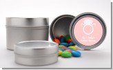 Engagement Ring - Custom Bridal Shower Favor Tins