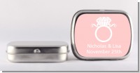 Engagement Ring - Personalized Bridal Shower Mint Tins