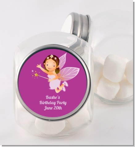 Fairy Princess - Personalized Birthday Party Candy Jar