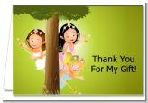 Fairy Princess Friends - Birthday Party Thank You Cards