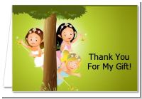 Fairy Princess Friends - Birthday Party Thank You Cards
