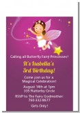 Fairy Princess - Birthday Party Petite Invitations