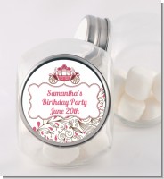 Fairy Tale Princess Carriage - Personalized Birthday Party Candy Jar