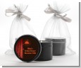 Fall Love Birds - Bridal Shower Black Candle Tin Favors thumbnail