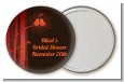 Fall Love Birds - Personalized Bridal Shower Pocket Mirror Favors thumbnail