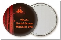 Fall Love Birds - Personalized Bridal Shower Pocket Mirror Favors