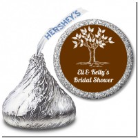 Fall Tree - Hershey Kiss Bridal Shower Sticker Labels