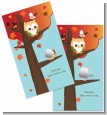 Owl - Fall Theme or Halloween - Baby Shower Scratch Off Game Tickets thumbnail