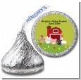 Farm Animals - Hershey Kiss Baby Shower Sticker Labels thumbnail