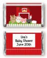 Farm Animals - Personalized Baby Shower Mini Candy Bar Wrappers thumbnail