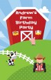 Farm Boy - Personalized Birthday Party Wall Art thumbnail