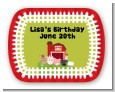 Farm Animals - Personalized Birthday Party Rounded Corner Stickers thumbnail