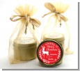Festive Antlers - Christmas Gold Tin Candle Favors thumbnail