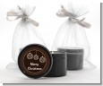 Festive Ornaments - Christmas Black Candle Tin Favors thumbnail