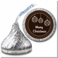 Festive Ornaments - Hershey Kiss Christmas Sticker Labels