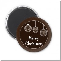 Festive Ornaments - Personalized Christmas Magnet Favors