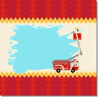 Fire Truck Baby Shower Theme
