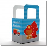 Future Firefighter - Personalized Baby Shower Favor Boxes