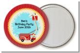 Fire Truck - Personalized Birthday Party Pocket Mirror Favors