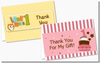 1st Birthday Thank You Cards