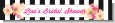 Black and White Stripe Floral Watercolor - Personalized Bridal Shower Banners thumbnail