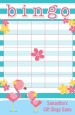 Flamingo - Baby Shower Gift Bingo Game Card thumbnail