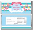Flamingo - Personalized Baby Shower Candy Bar Wrappers thumbnail