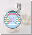 Flamingo - Personalized Baby Shower Candy Jar thumbnail