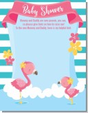 Flamingo - Baby Shower Notes of Advice Flamingo - Baby Shower Notes of Advice