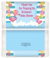 Flamingo - Personalized Popcorn Wrapper Baby Shower Favors thumbnail