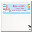 Flamingo - Baby Shower Return Address Labels thumbnail