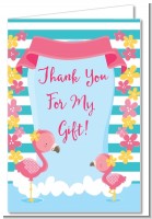 Flamingo - Baby Shower Thank You Cards