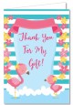 Flamingo - Baby Shower Thank You Cards thumbnail