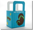 Flip Flops Boy Pool Party - Personalized Birthday Party Favor Boxes thumbnail