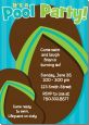 Flip Flops Boy Pool Party - Birthday Party Invitations thumbnail